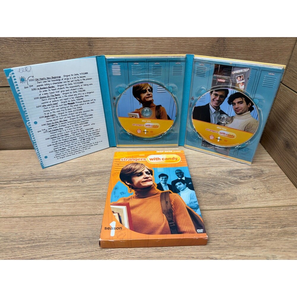 Strangers with Candy - Season 1  (DVD, 2-Disc Set) Comedy Central